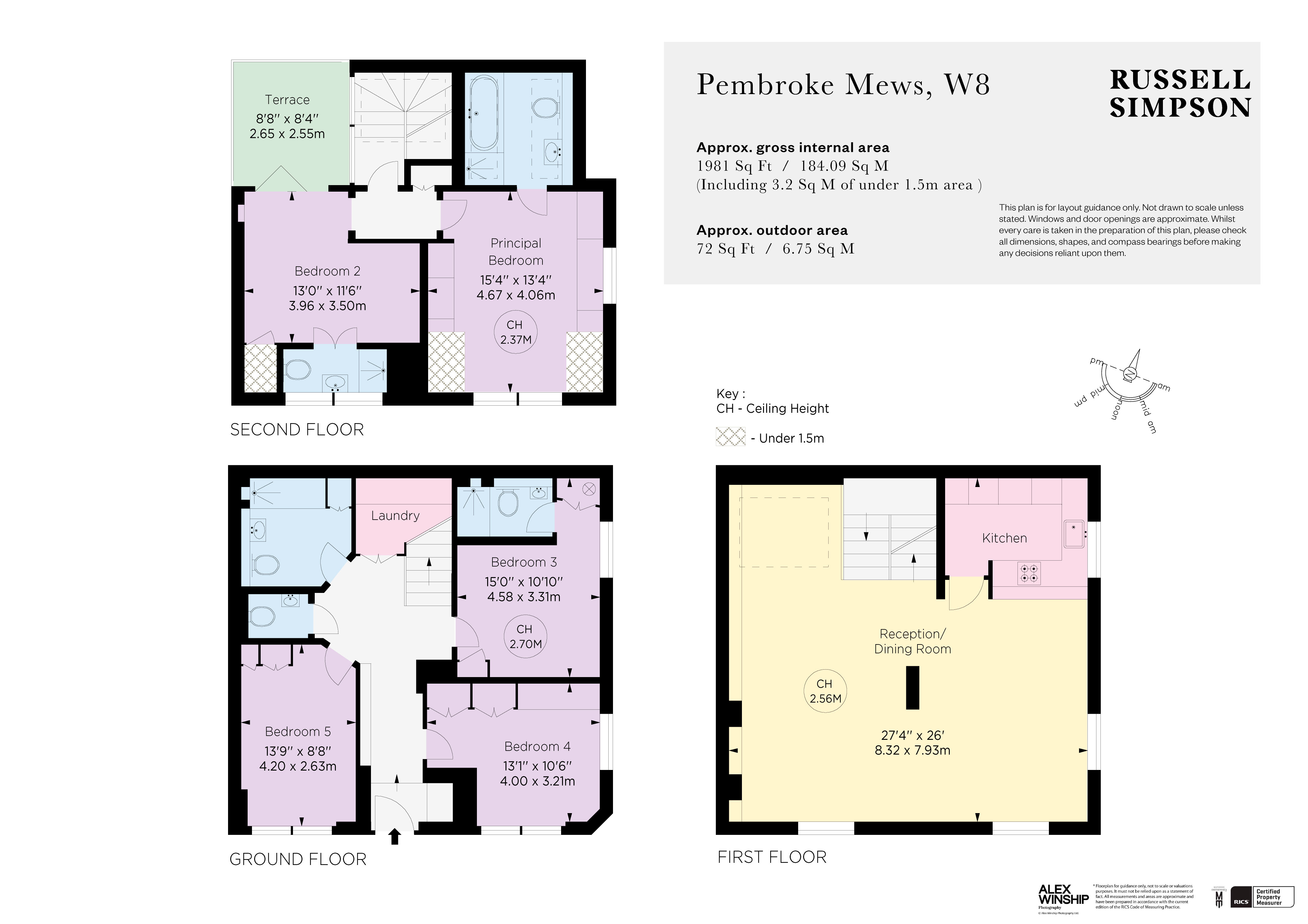 Pembroke Mews, Kensington floorplan
