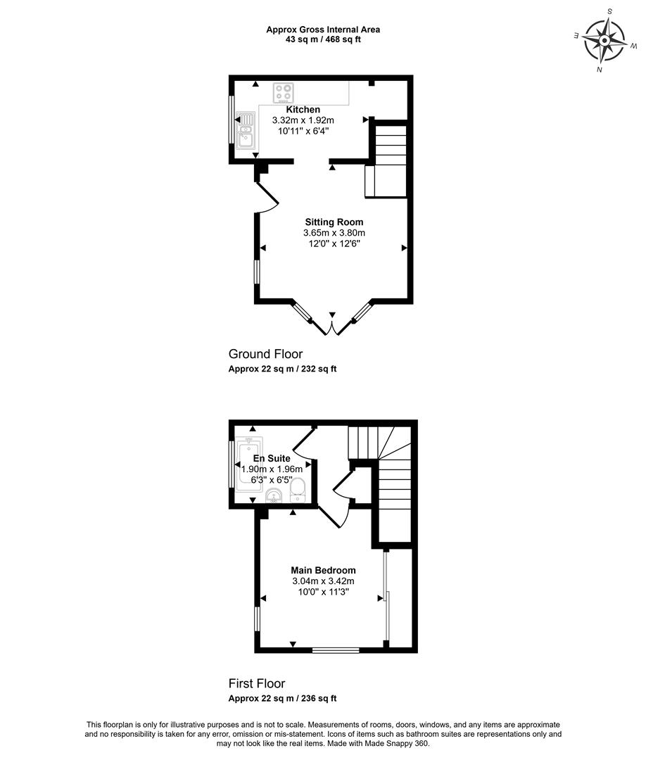 14, Campion Close, Gillingham floorplan