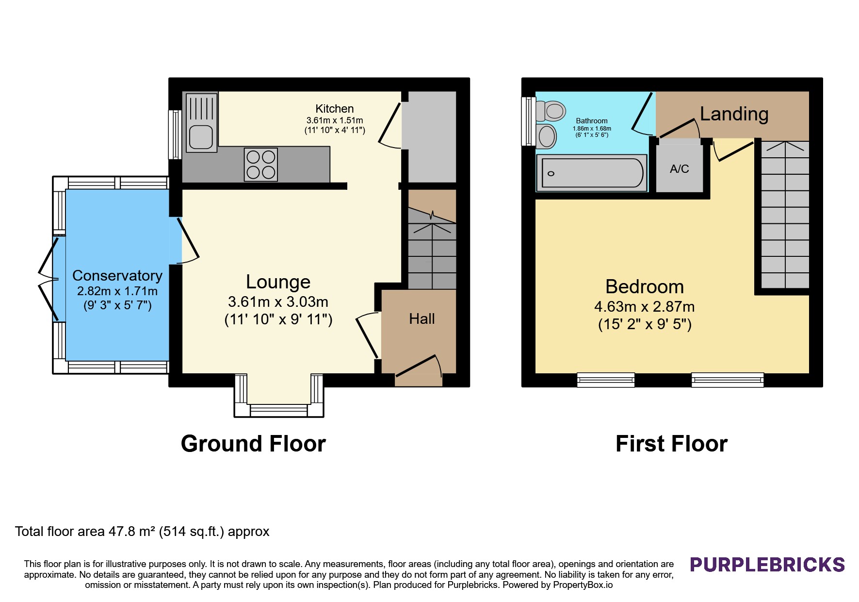 12, Elstone, Peterborough floorplan