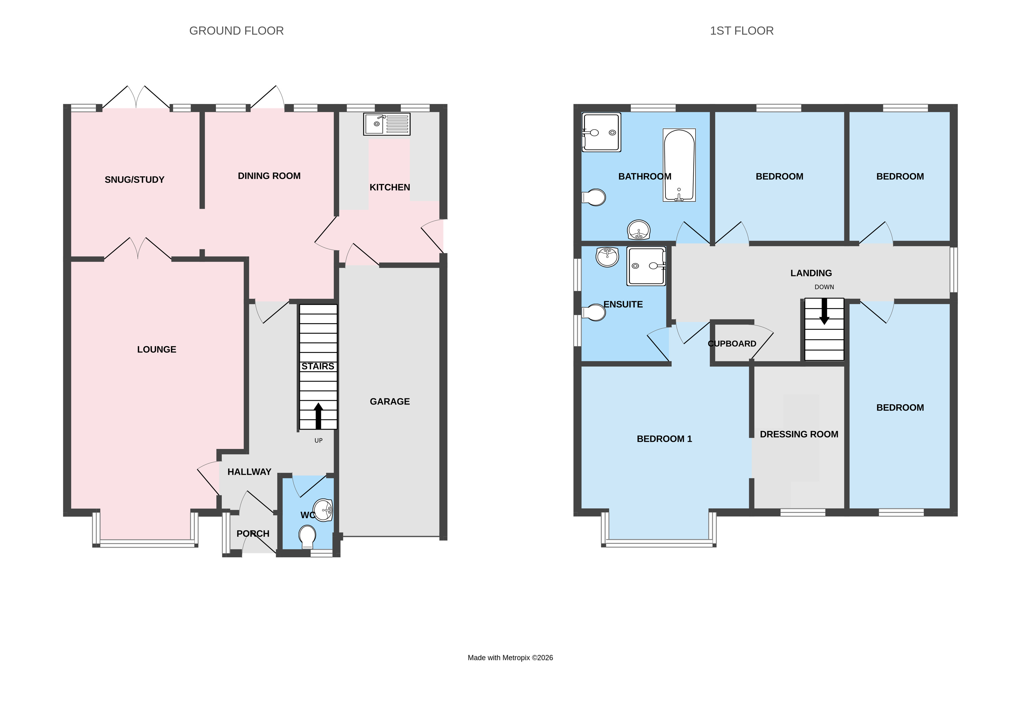 2, Kentmere Close, Staffordshire floorplan