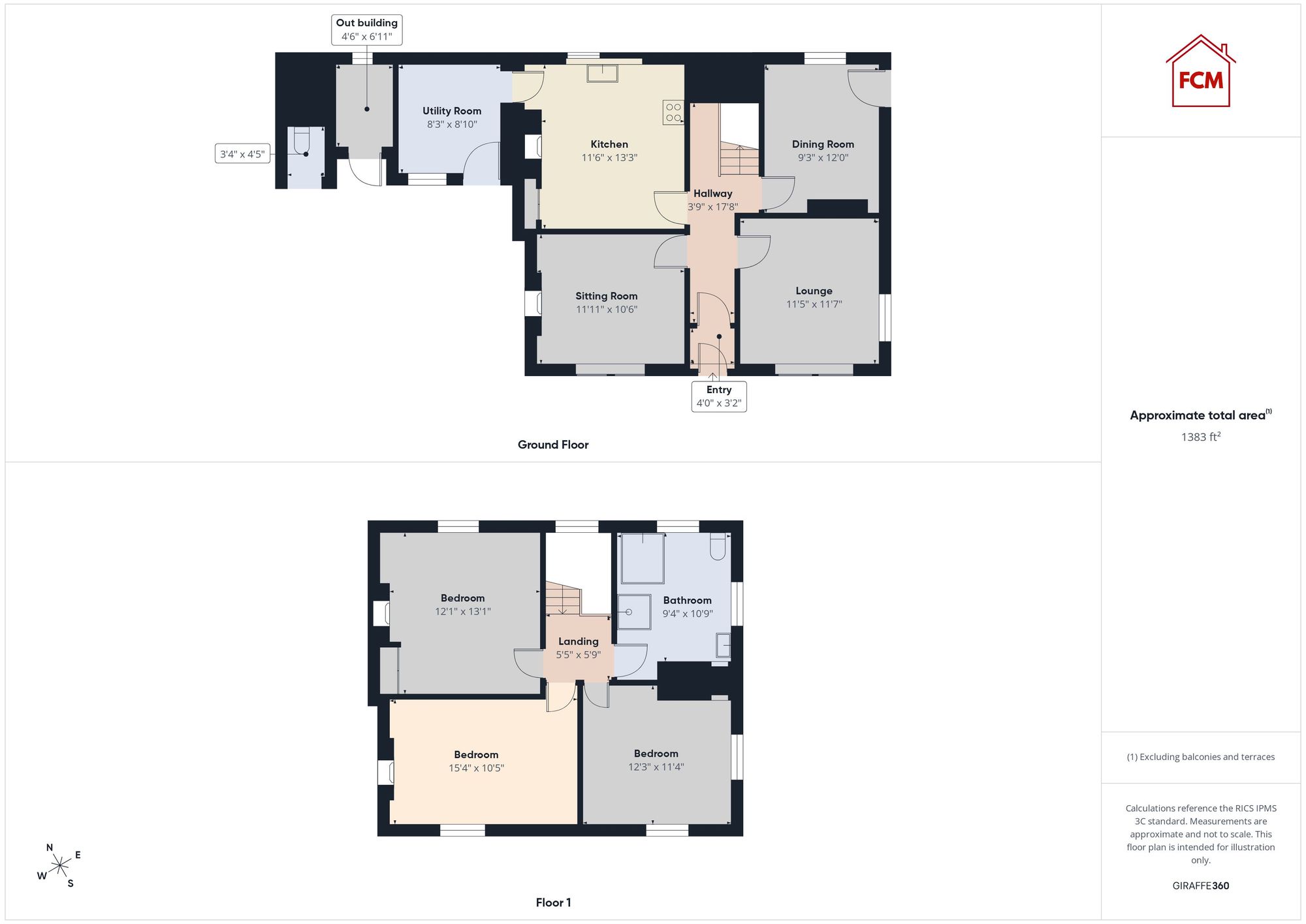 Belvedere Park Street, Frizington floorplan