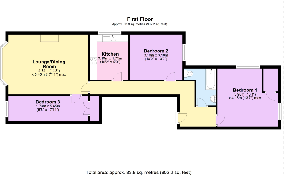 Leamington Spa floorplan