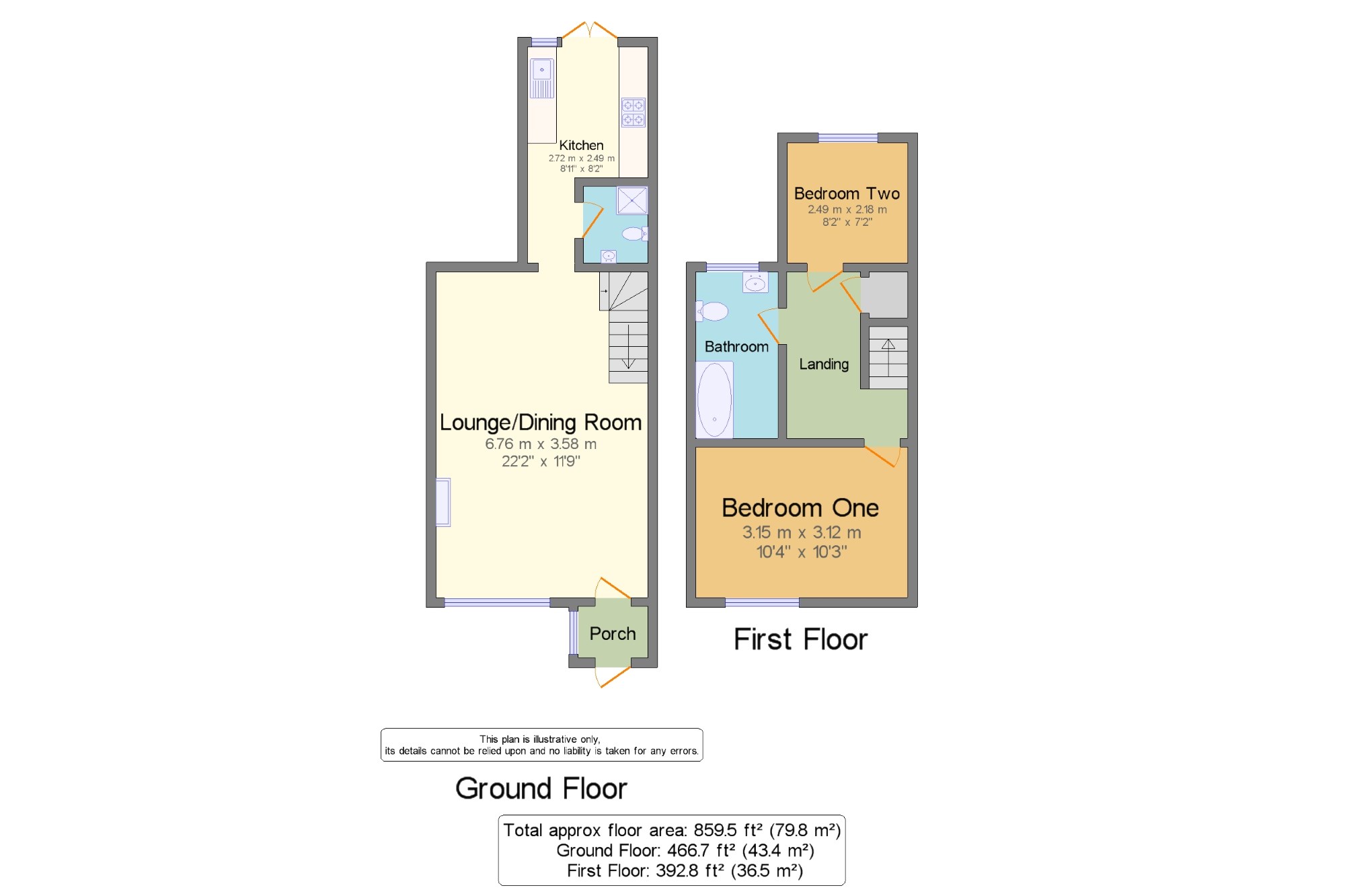2 Bedrooms Terraced house for sale in South Street, South Chailey, Lewes, East Sussex BN8