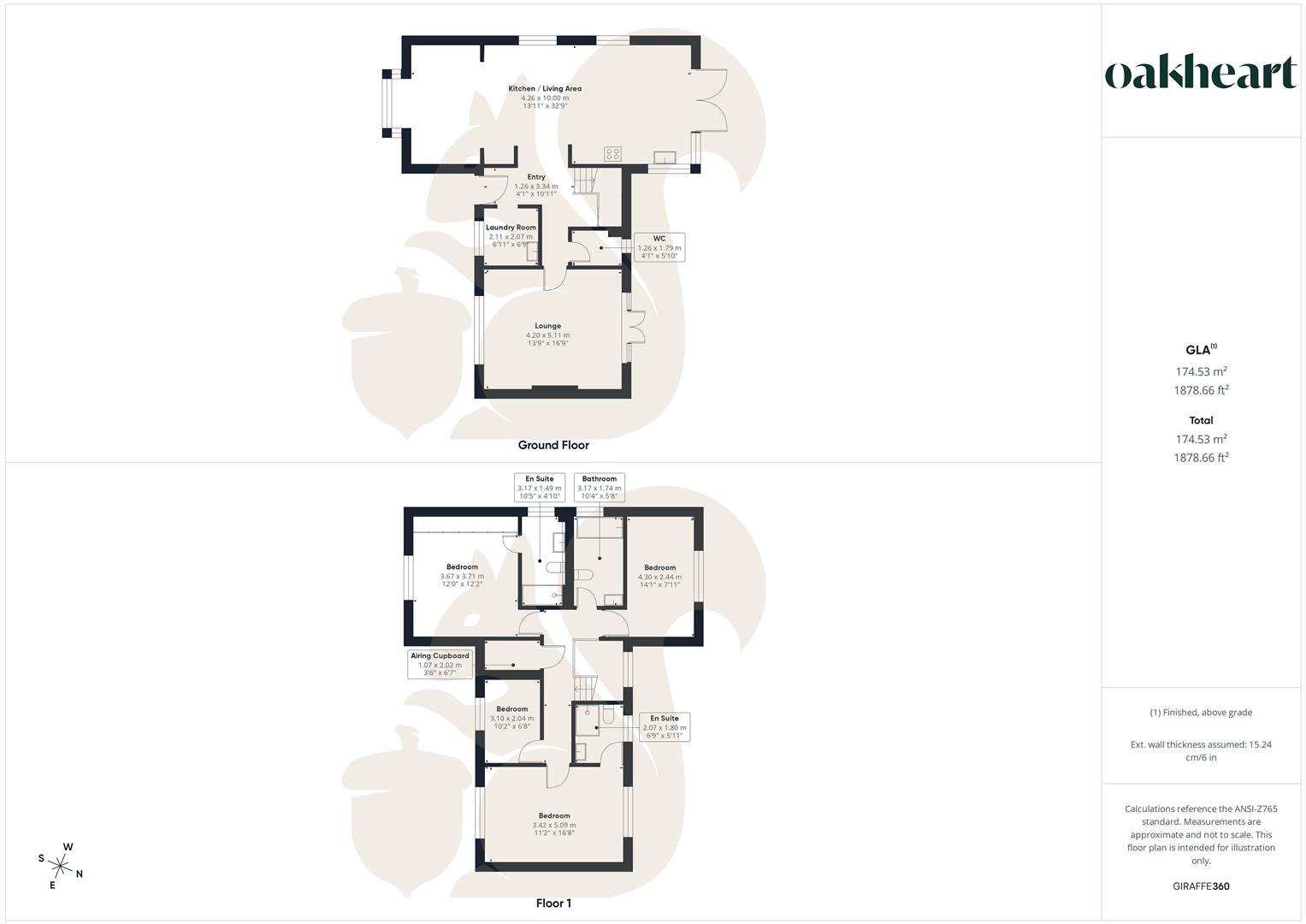 5, Percy Ruse Close, Sudbury floorplan