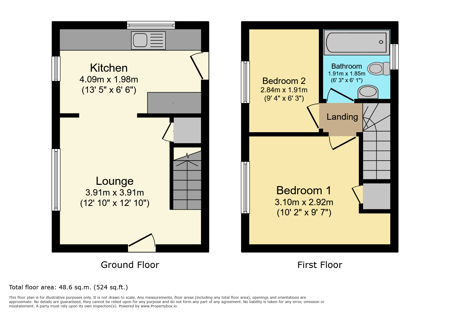 77, Woolbarn Lawn, Devon floorplan