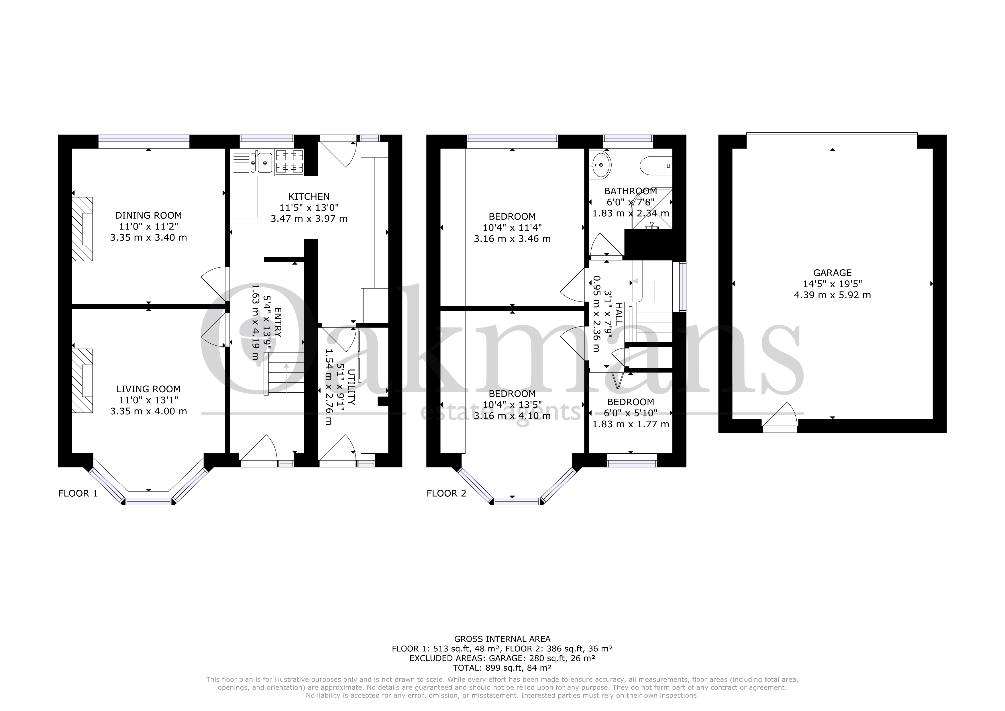 36, FAIRWAY, BIRMINGHAM floorplan