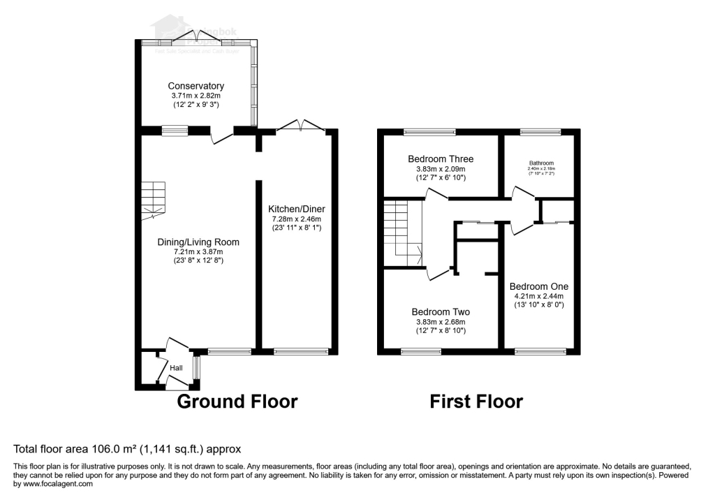 2, Hawthorn Road, High Peak floorplan