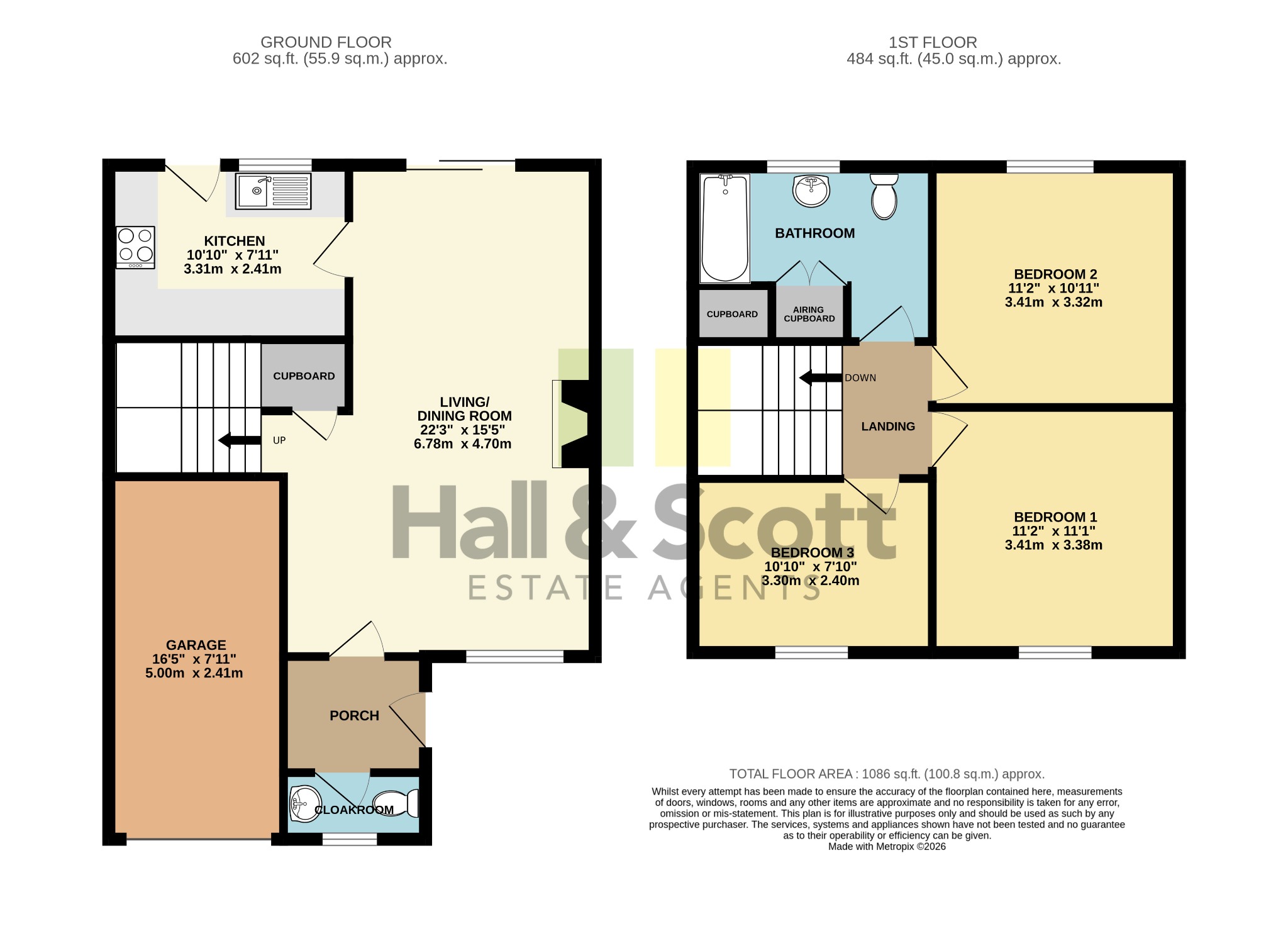 6 Oak Tree Close, Upottery, Honiton floorplan