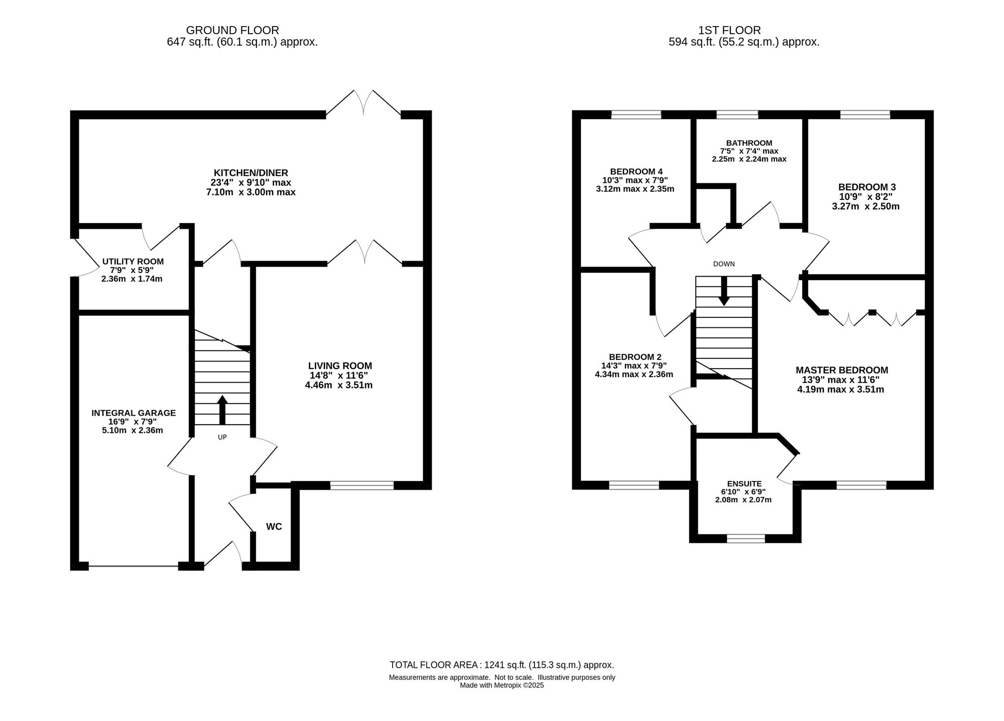 11 Wade Avenue, Warrington floorplan