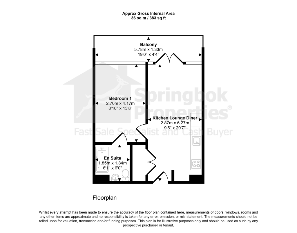 Flat C305 Oxygen Tower, 50 Store Street, Manchester floorplan