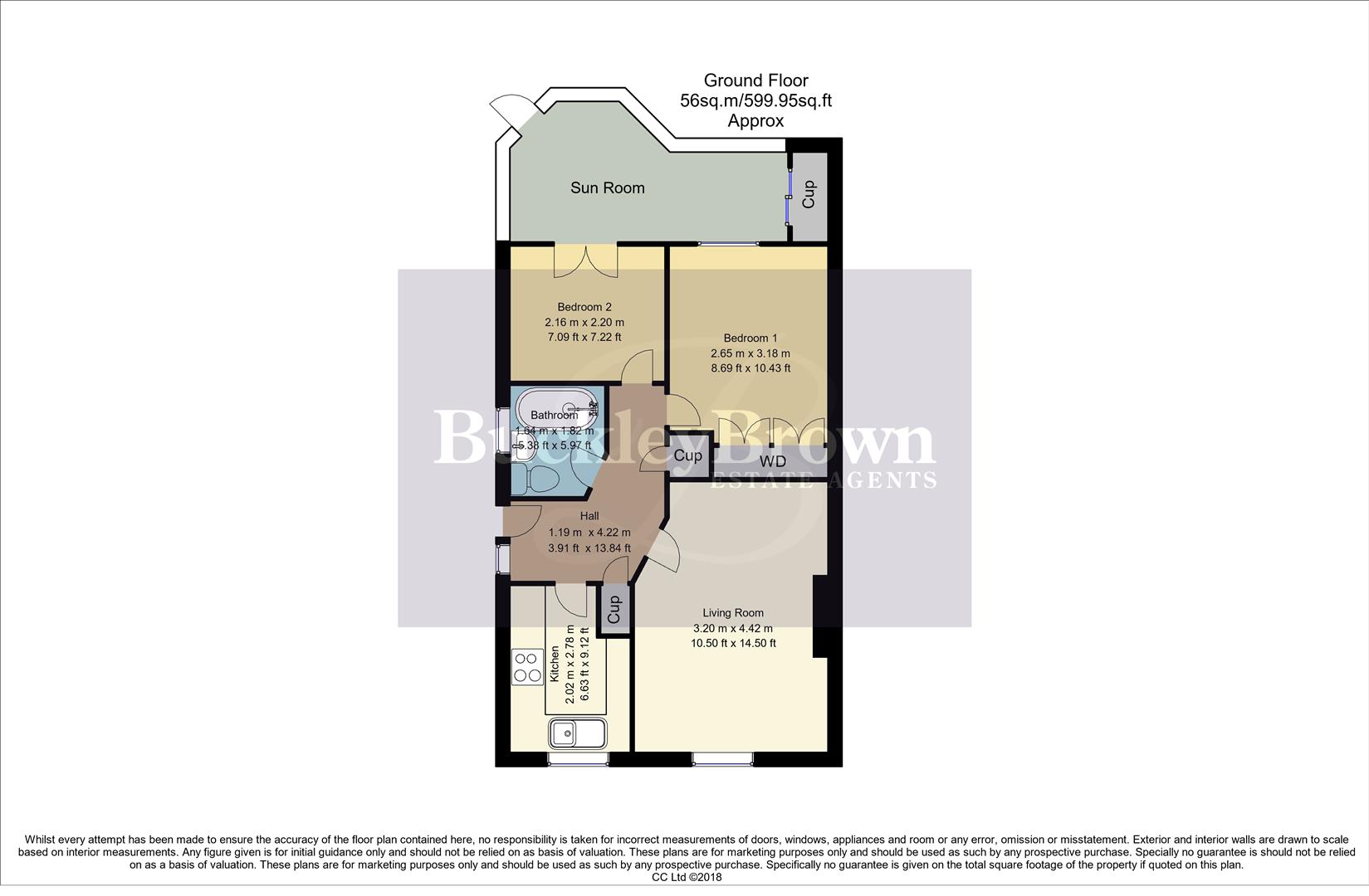 2, Sycamore Close, Mansfield floorplan