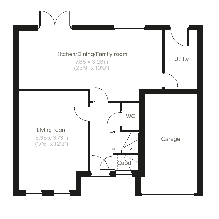 "The Edlingham" at Sheppey Way, Haybridge, Wells BA5, 5 bedroom