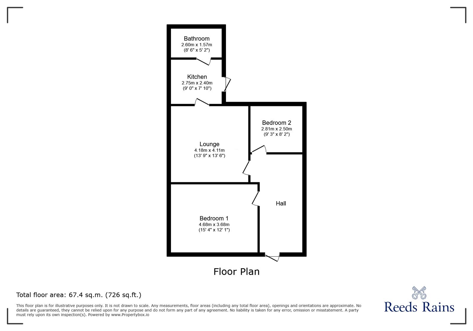 93, Bentinck Road, Tyne and Wear floorplan