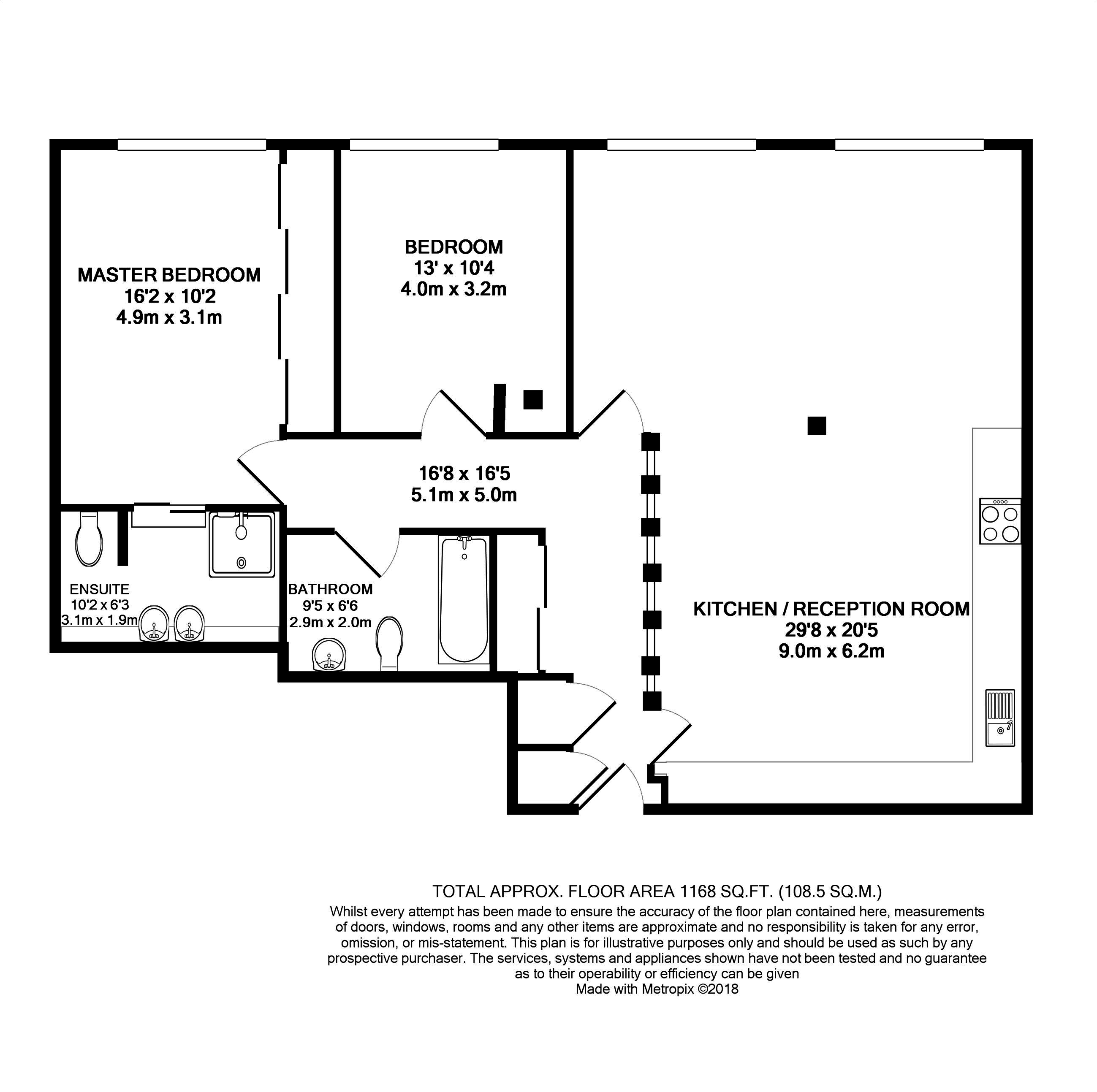 2 Bedrooms Flat to rent in Green Walk, London SE1