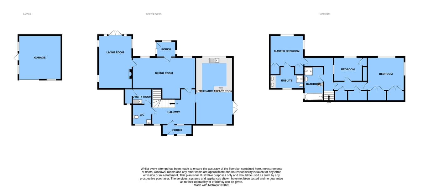 Rose Cottage, Stunts Green, Herstmonceux floorplan