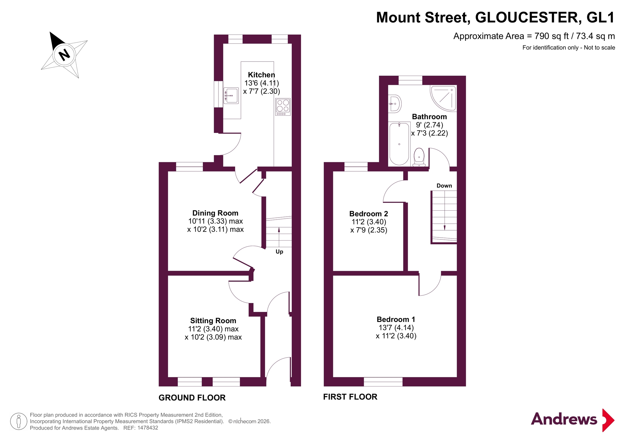 20, Mount Street, GLOUCESTER floorplan