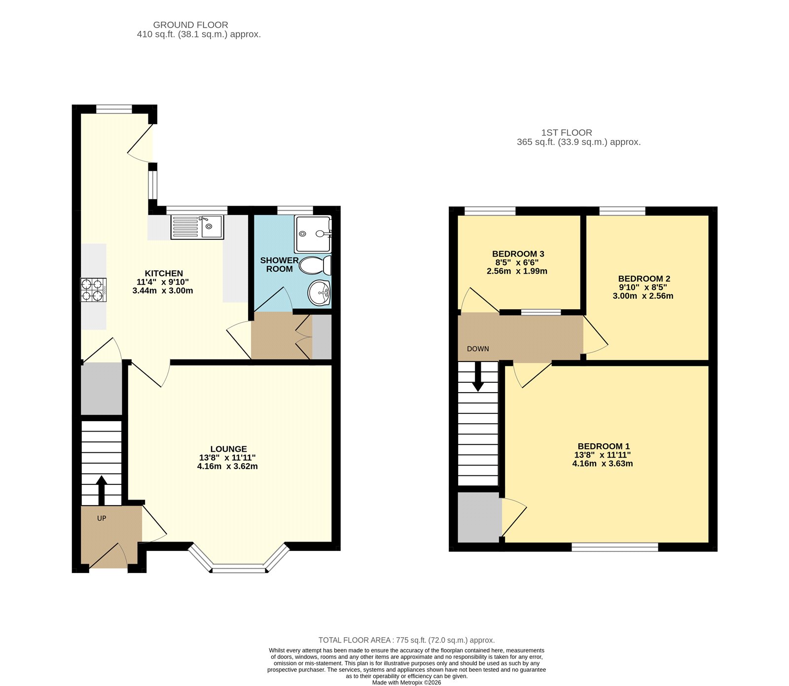61, Boulevard Avenue, North East Lincs floorplan