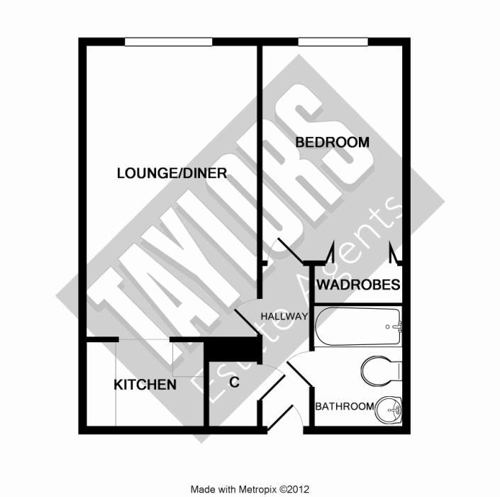 1 Bedrooms Flat for sale in Homemanor House, Cassio Road, Watford, Hertfordshire WD18