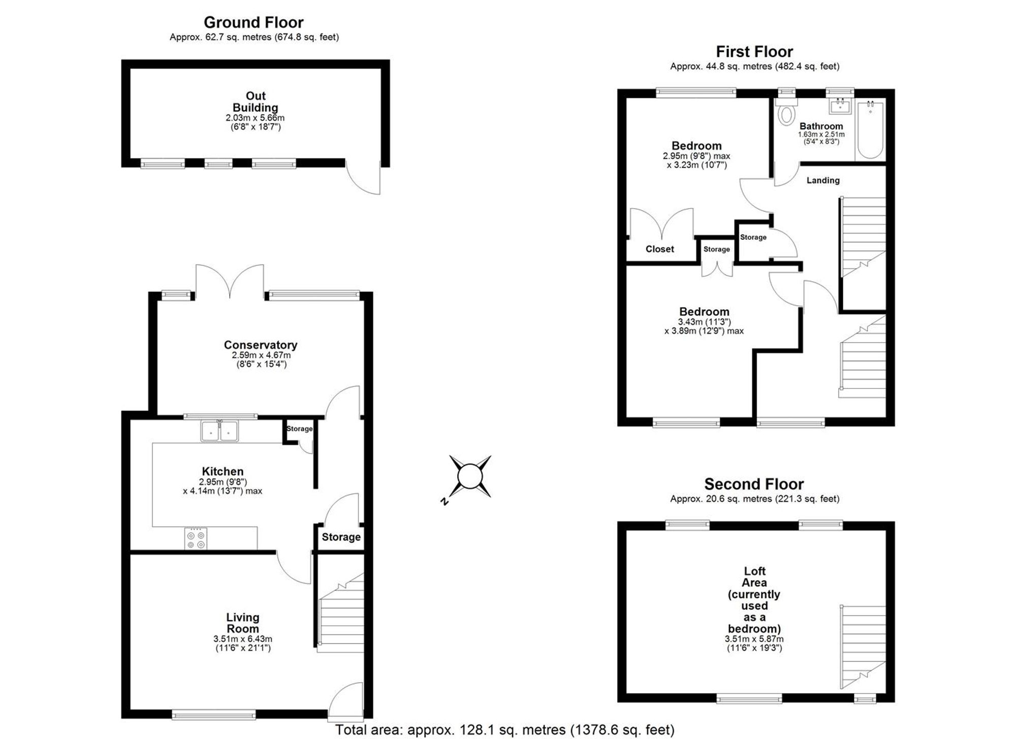 250 Manford Way, Chigwell floorplan