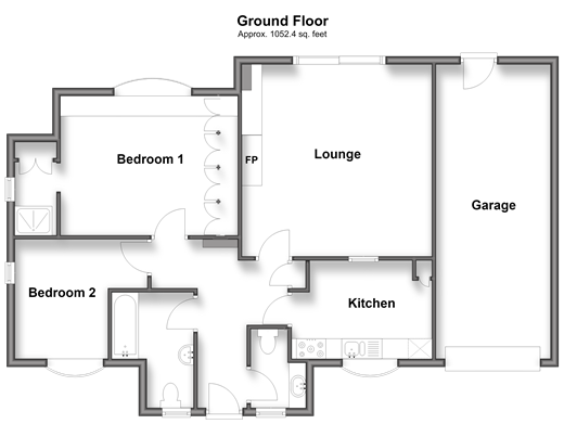Rectory Lane South Leybourne, West Malling floorplan
