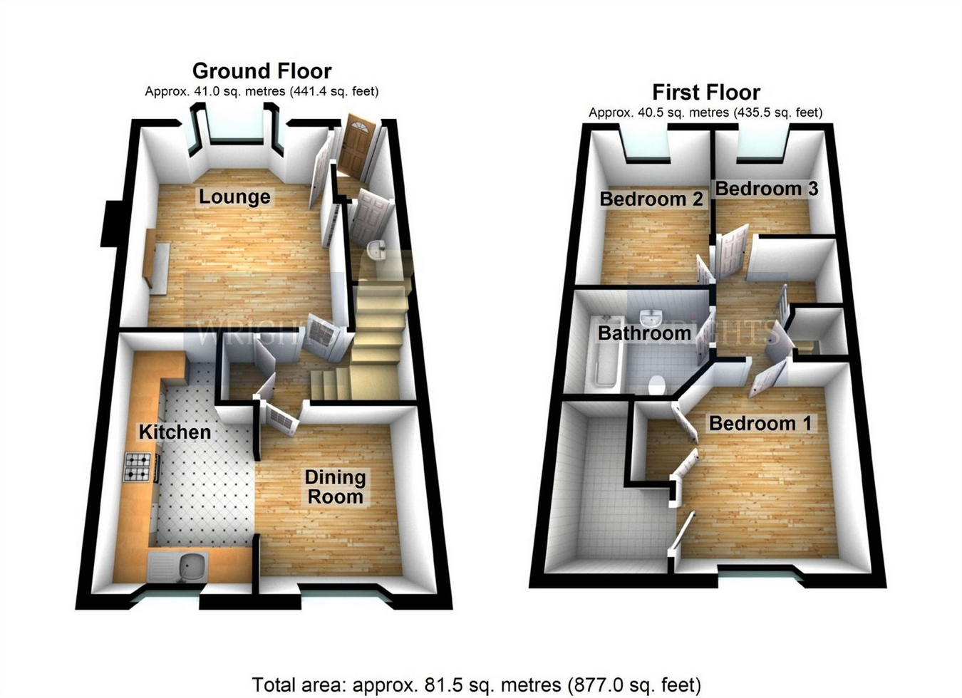 3 Bedrooms Terraced house for sale in Ivy Walk, Hatfield, Hertfordshire AL10