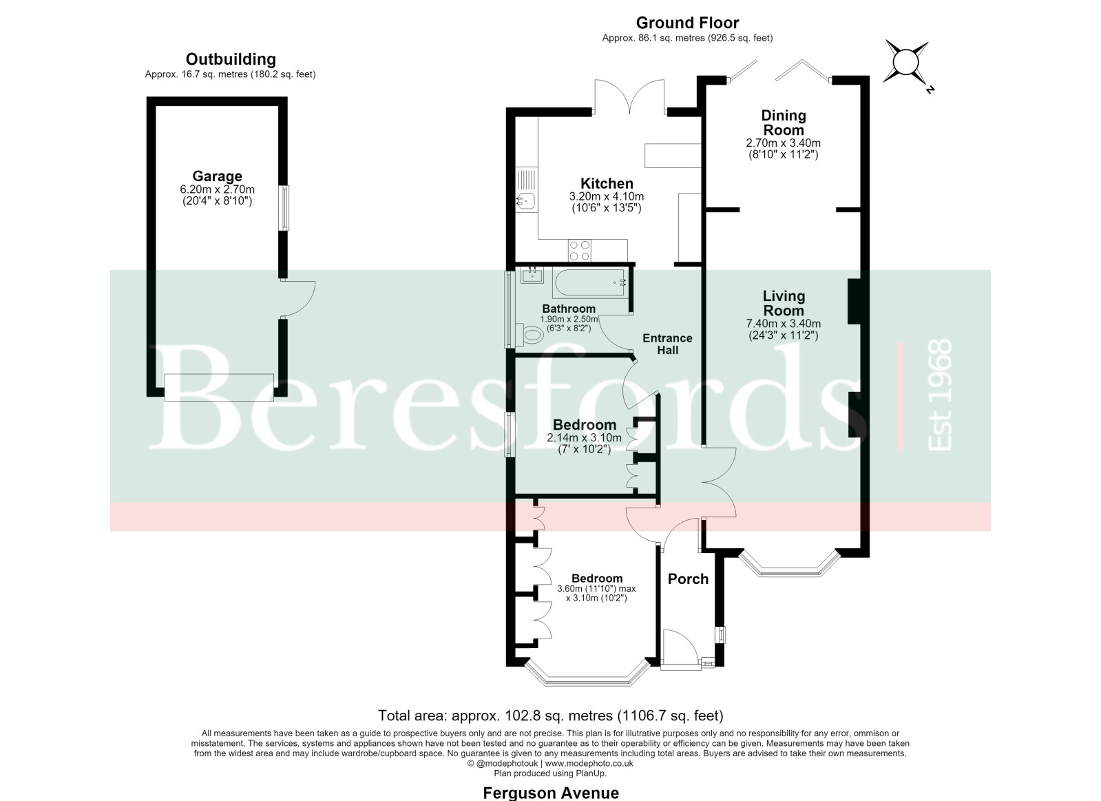 56, Ferguson Avenue, Gidea Park floorplan