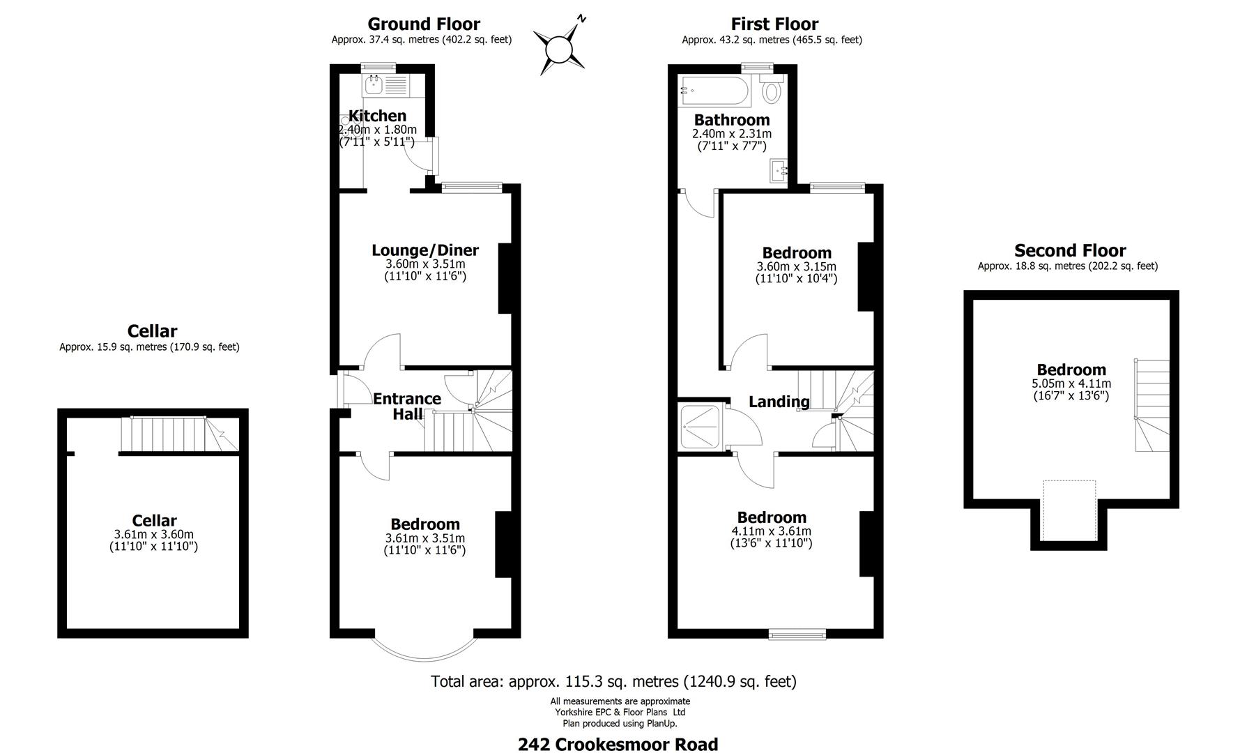 Crookesmoor Road, Sheffield floorplan