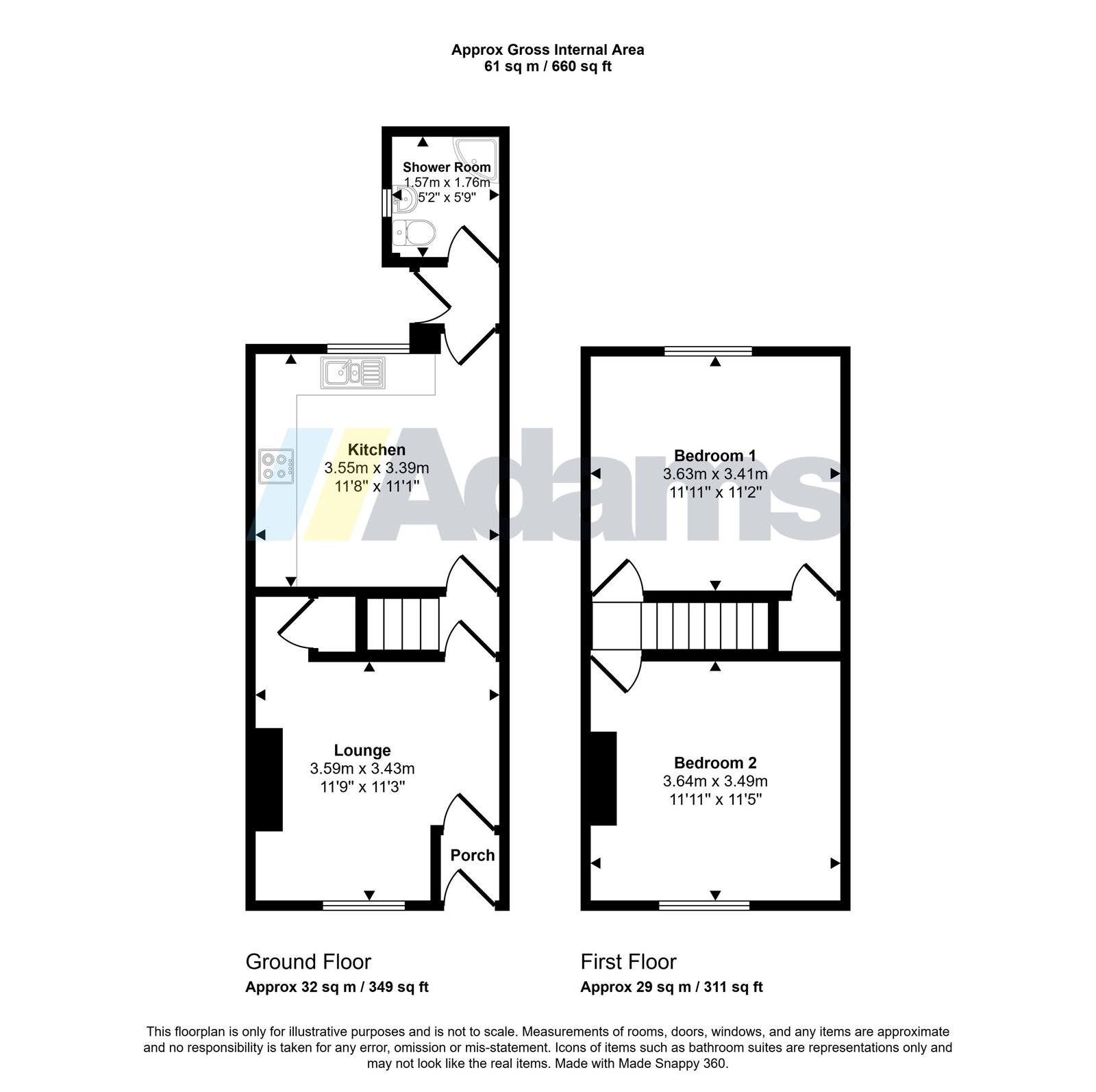 74, Main Street, Runcorn floorplan