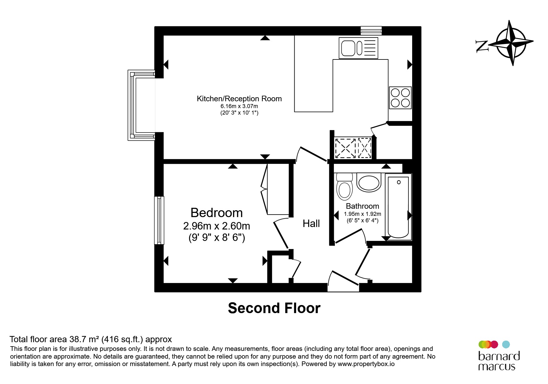 Flat 11, Barons Court, 21, Whelan Way, Wallington floorplan