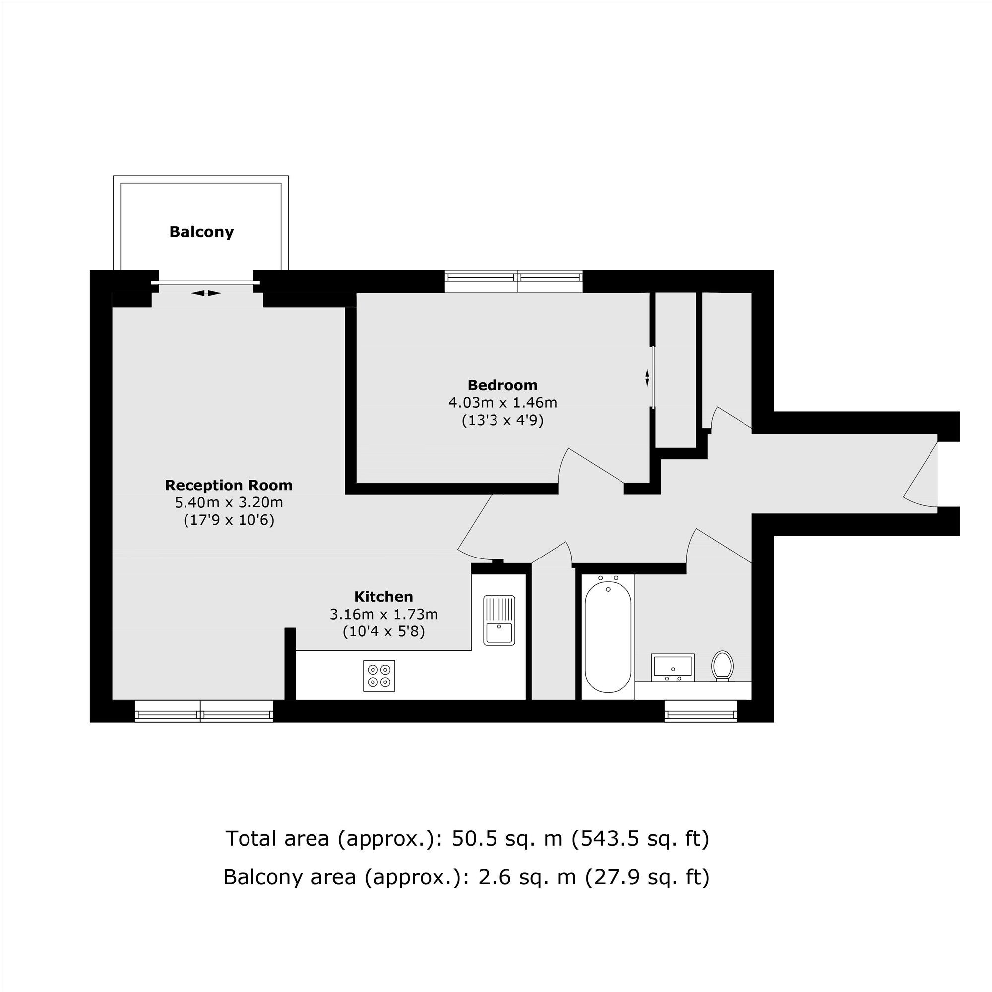 33, Temeraire Place, Brentford floorplan