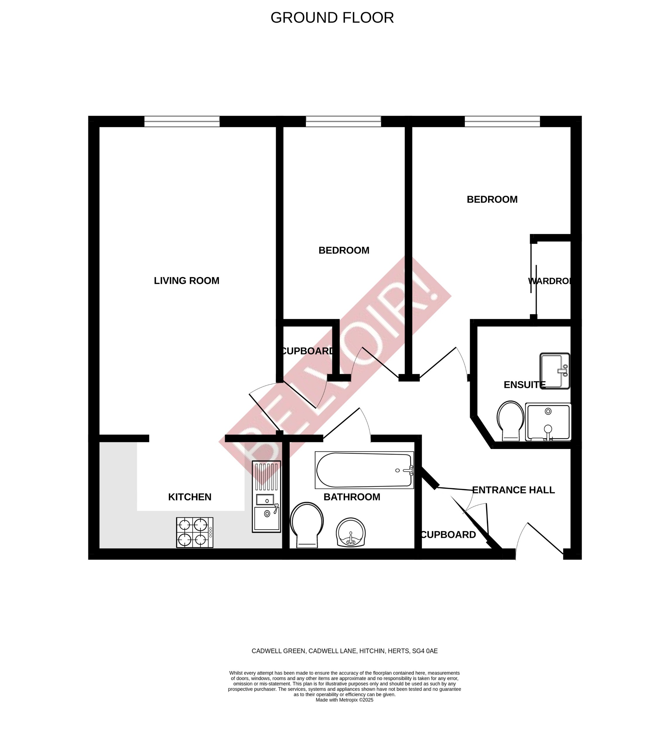 9, Cadwell Green, Cadwell Lane, Hitchin floorplan