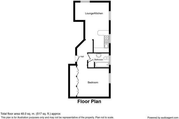 1 Bedrooms Flat to rent in Station Road, Wesham, Preston, Lancashire PR4