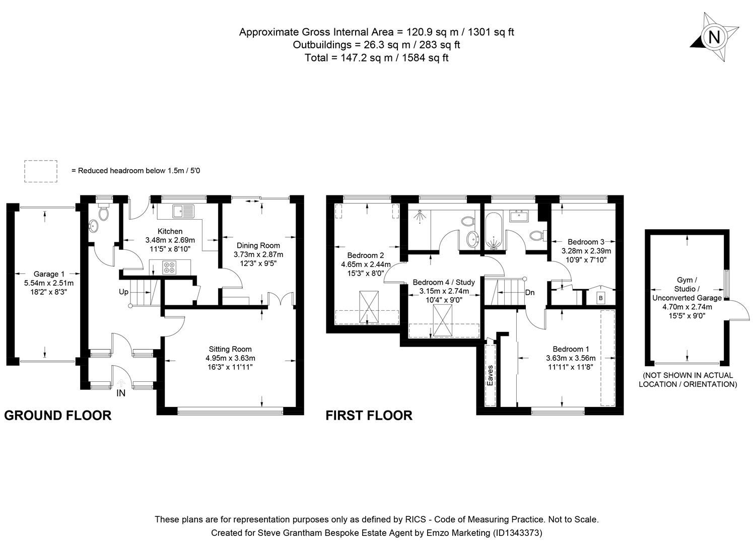 Murray Road, Horndean floorplan