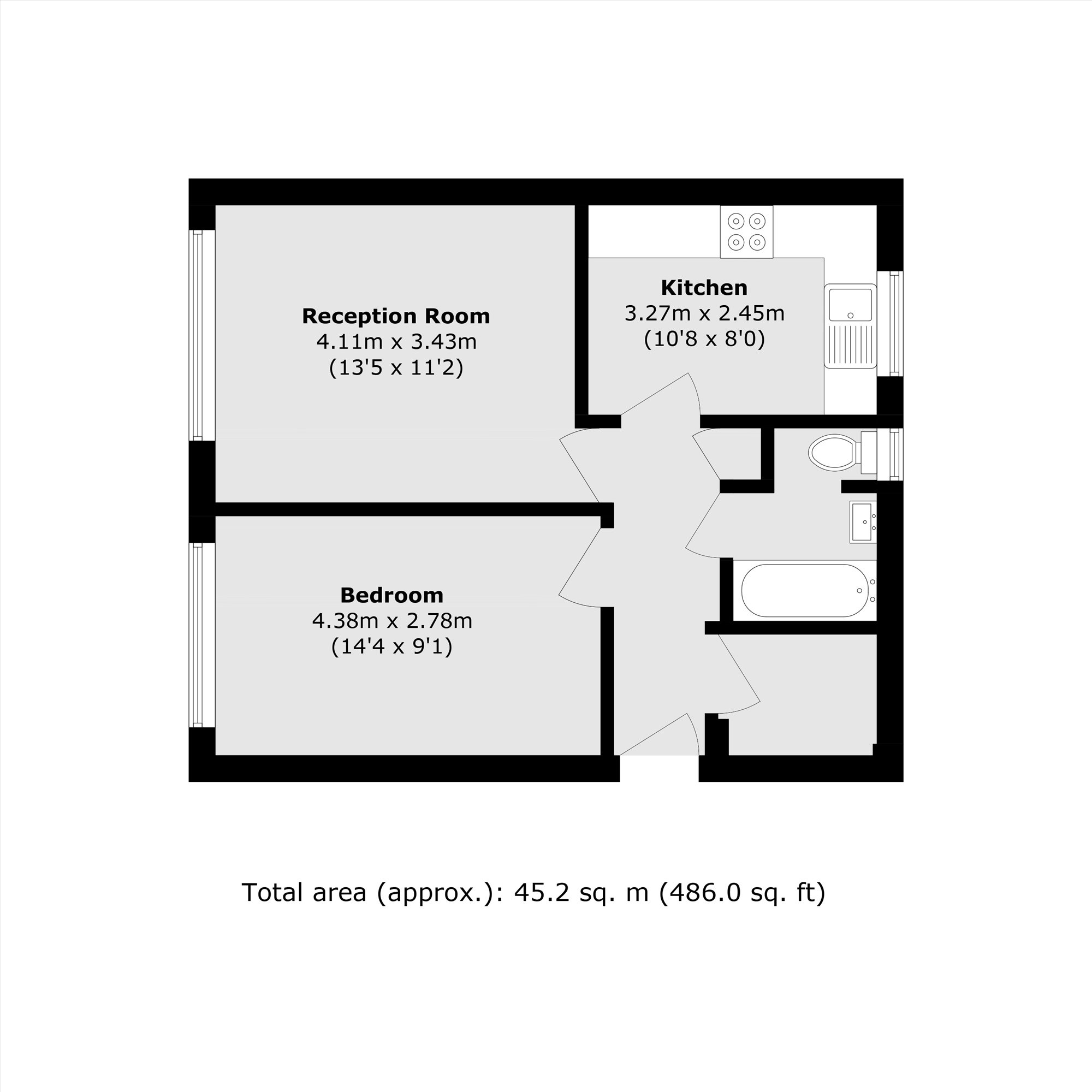 137, Sefton Avenue, Harrow floorplan