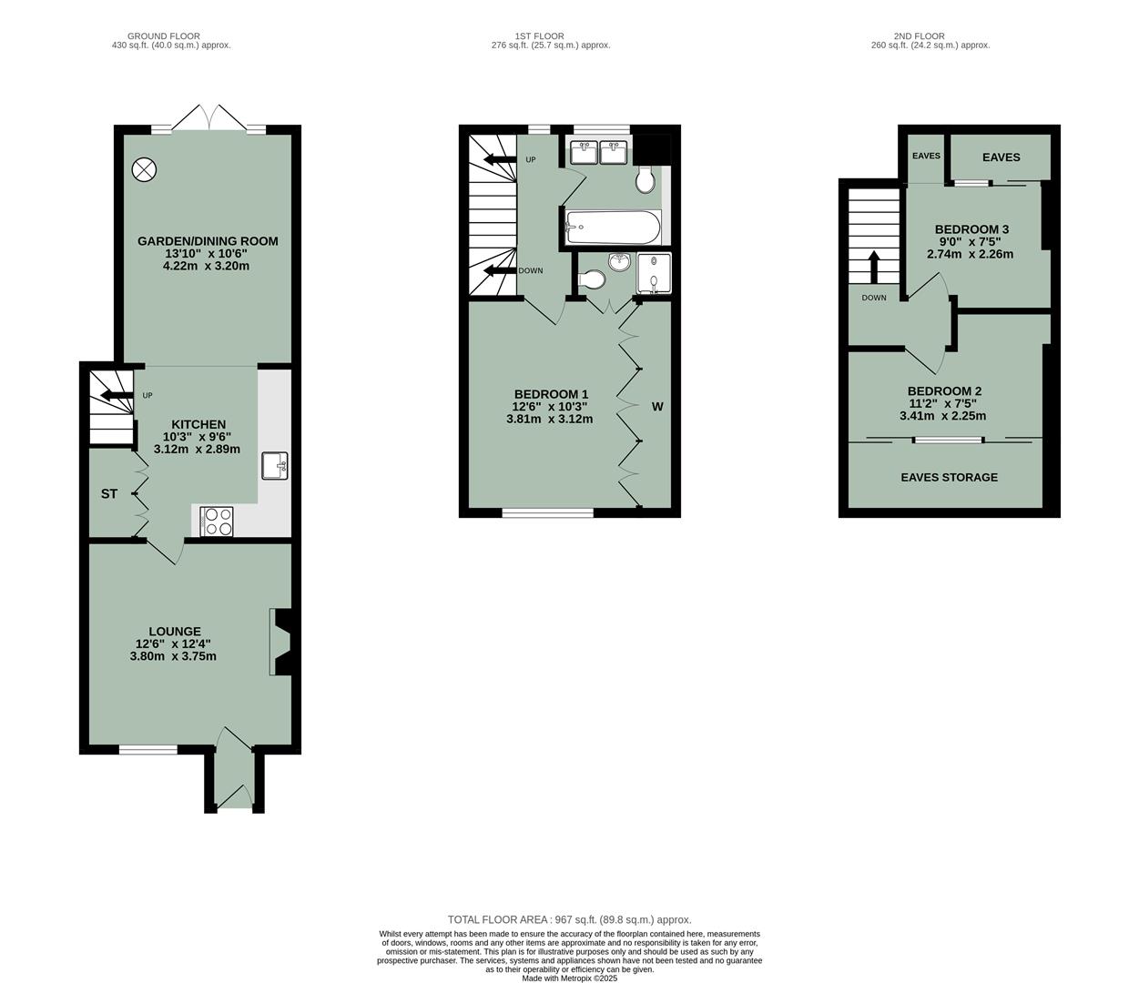 Bay Tree Cottage, Abingdon Road, Sutton Courtenay floorplan