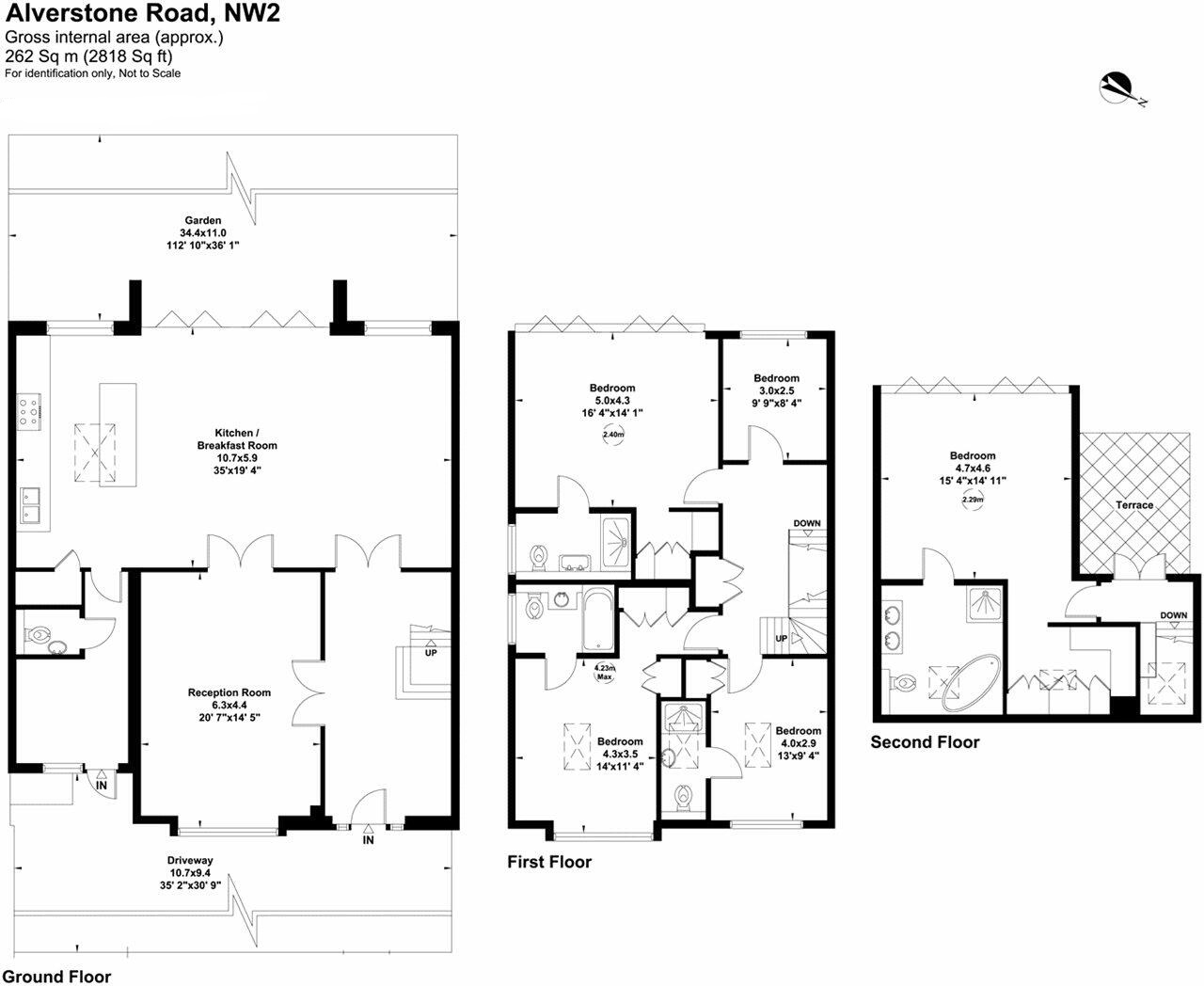 1, Alverstone Road, London floorplan