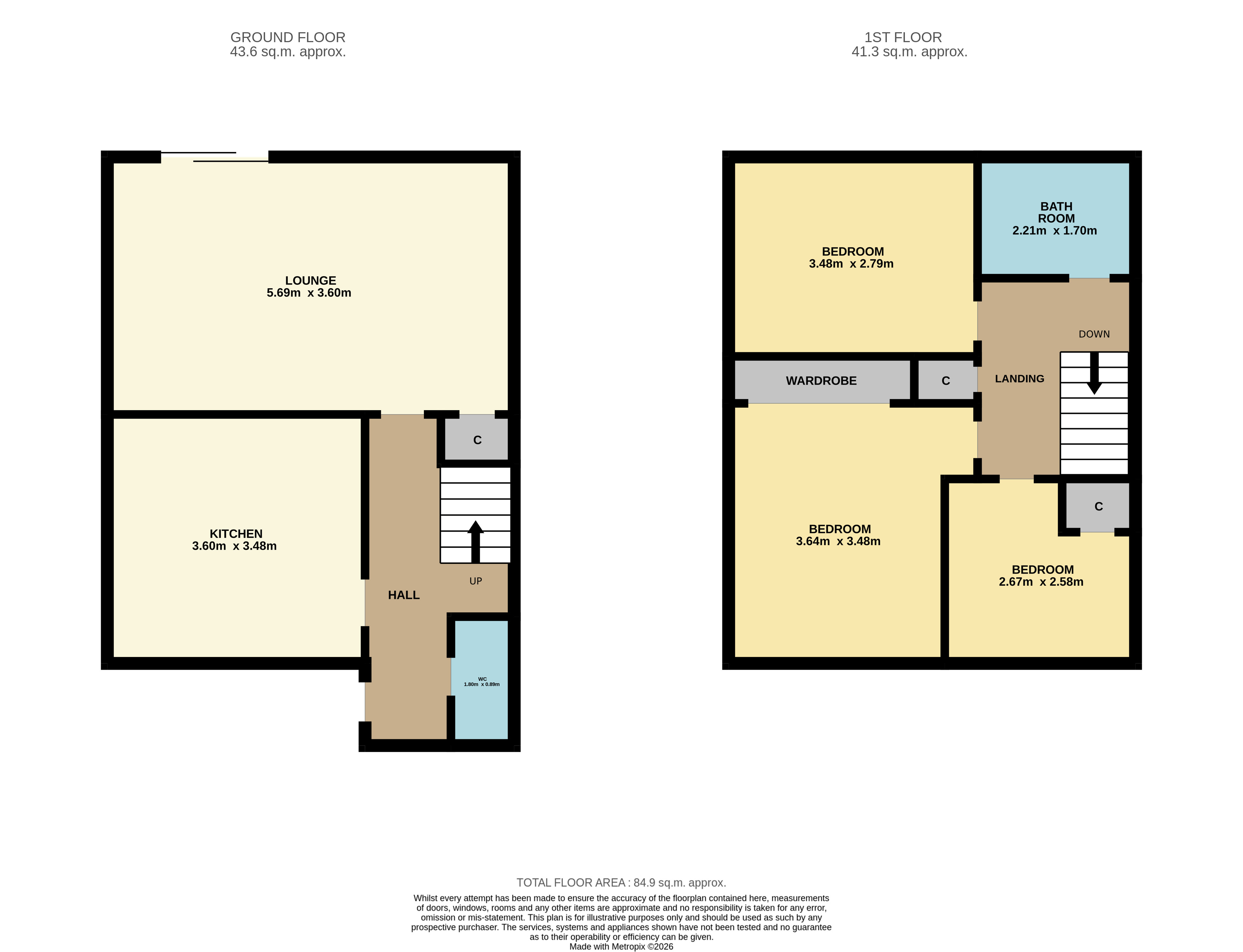24, Forbes Place, Arbroath floorplan