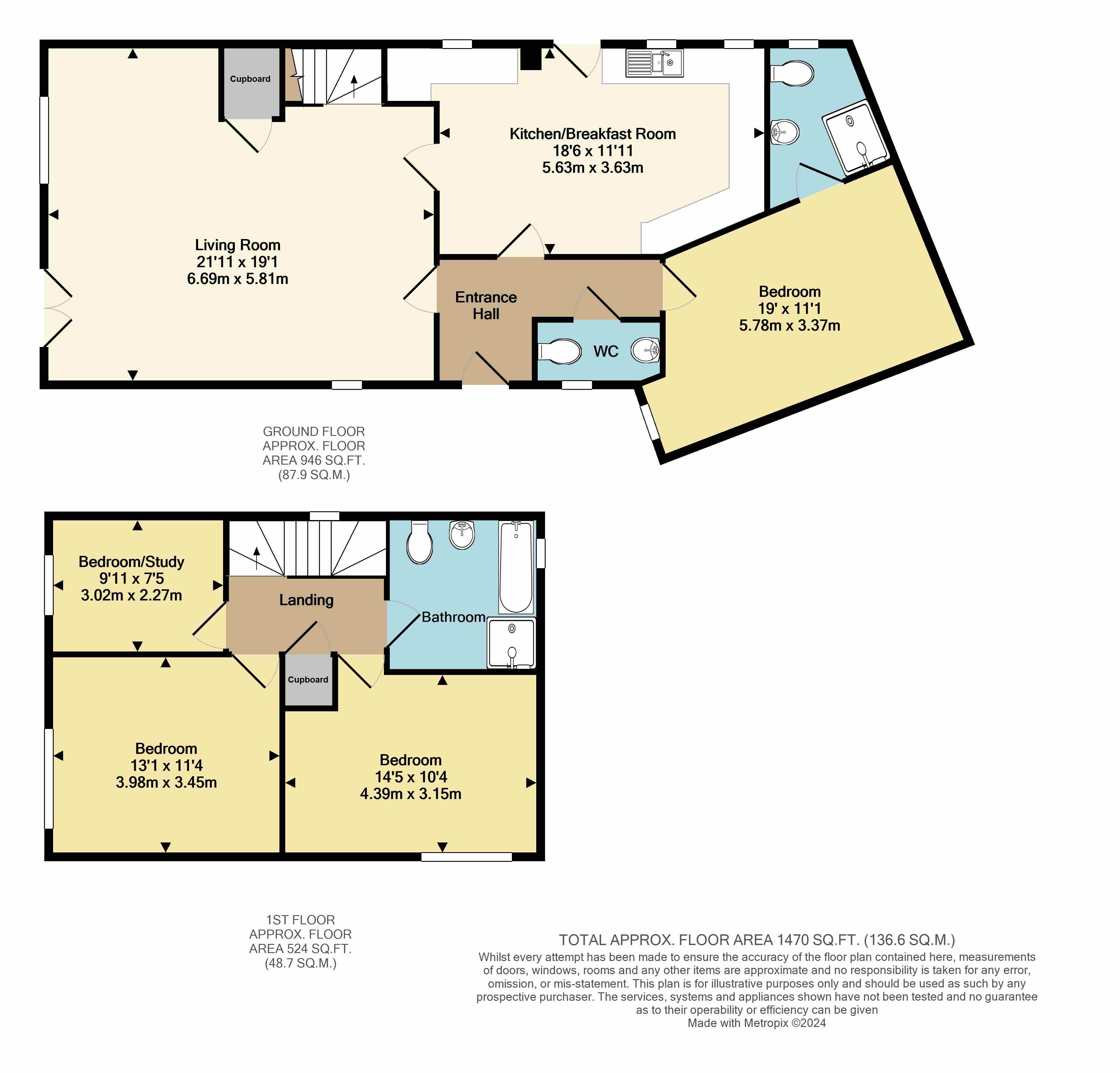 4, Grove Bridge, Ashford floorplan