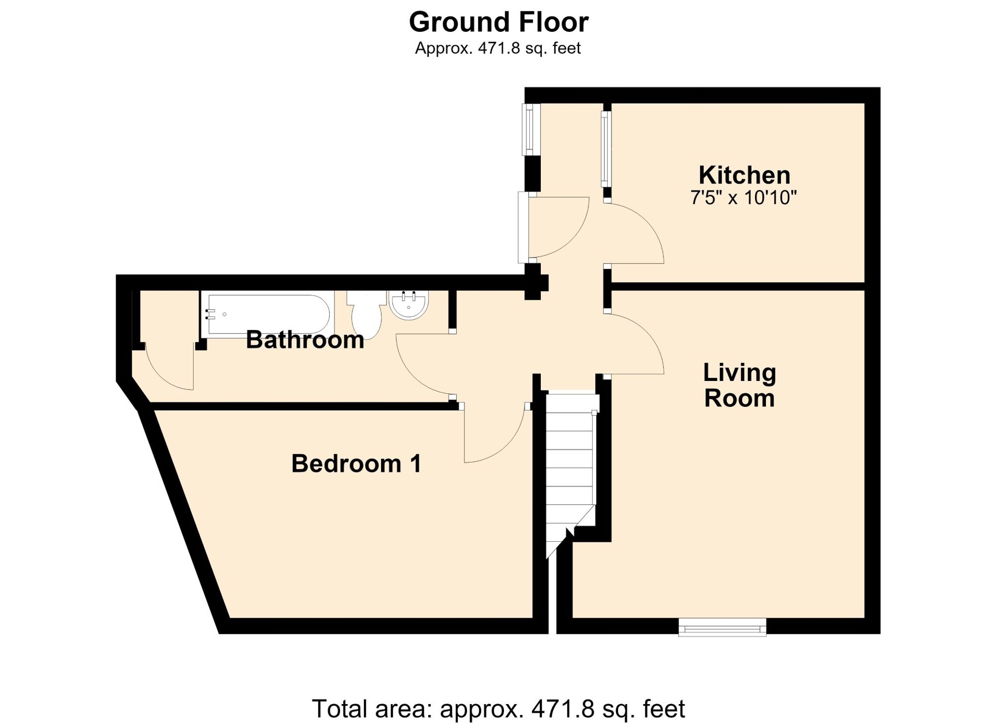 4 Melville Street, Darwen floorplan
