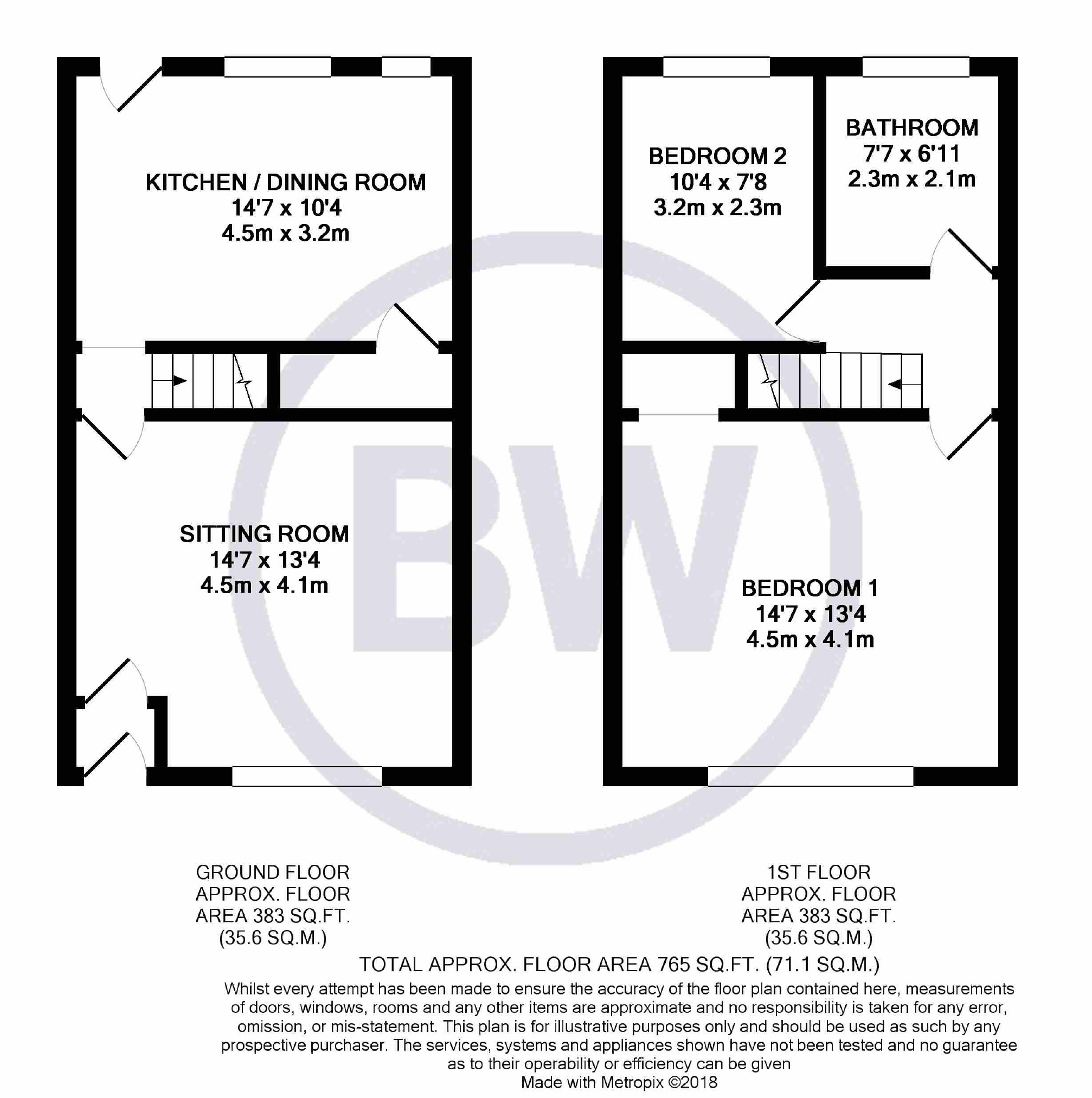 2 Bedrooms Terraced house to rent in Mealhouse Lane, Atherton, Manchester M46