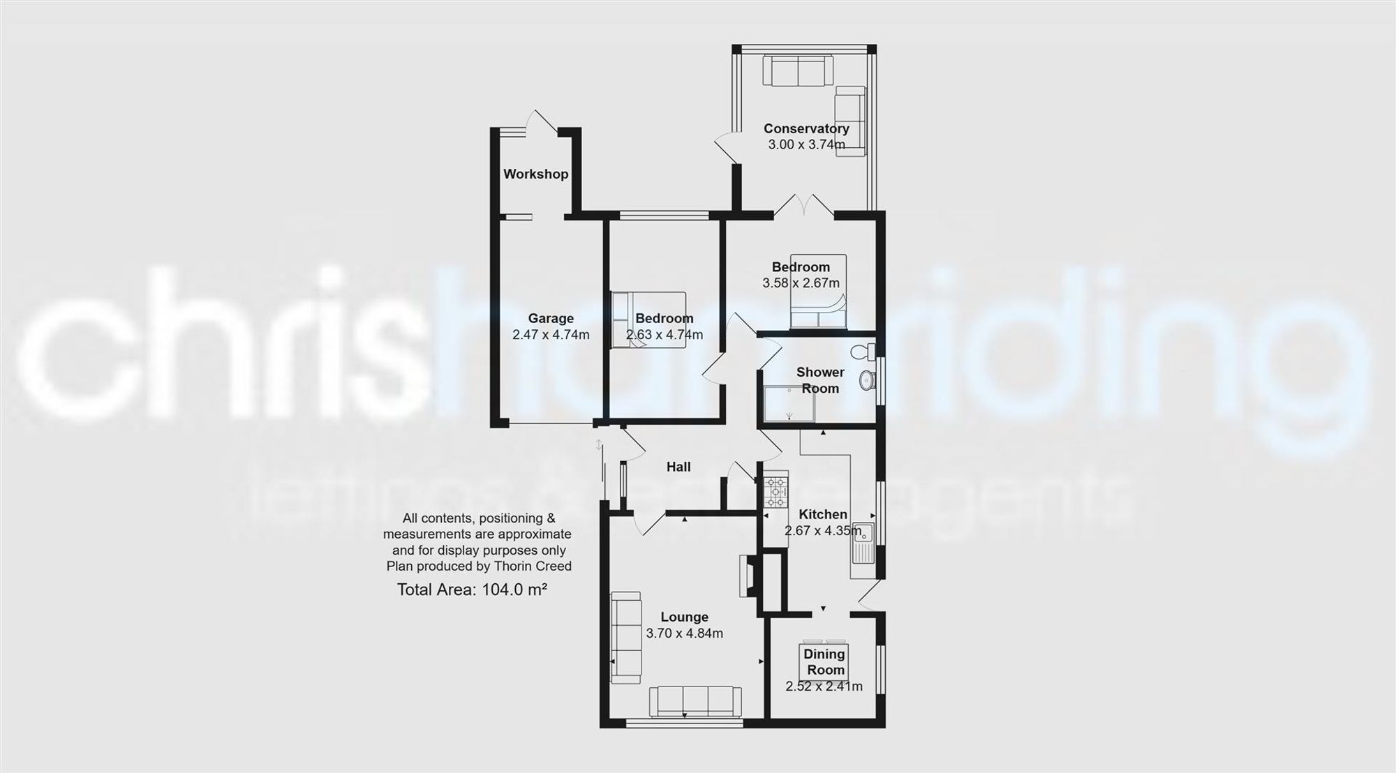 24 Beatty Drive, Congleton floorplan