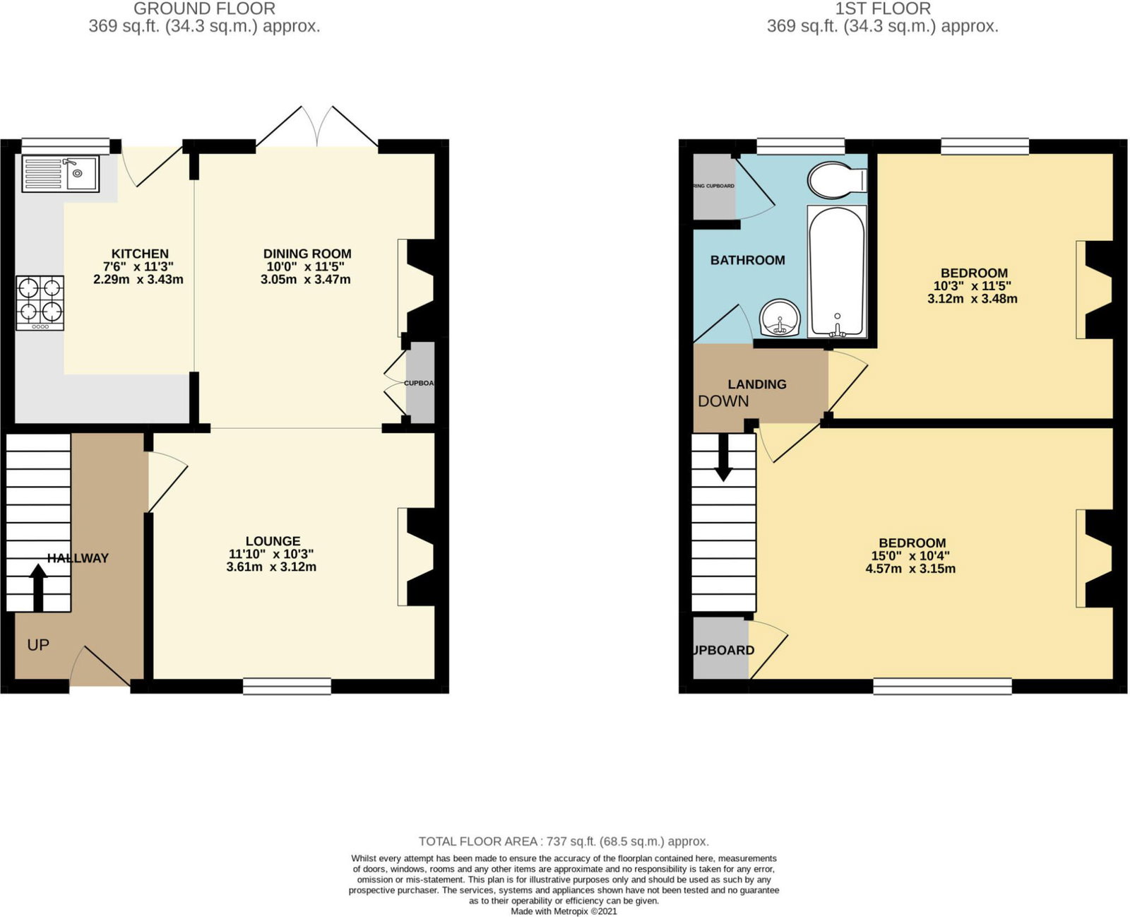 51, St. Giles Street, Milton Keynes floorplan