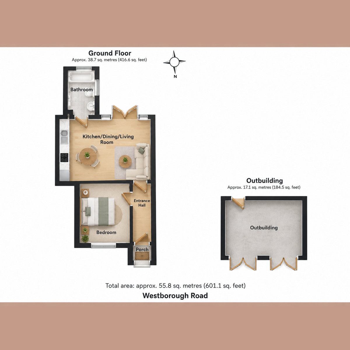 218, Westborough Road, Westcliff-on-sea floorplan