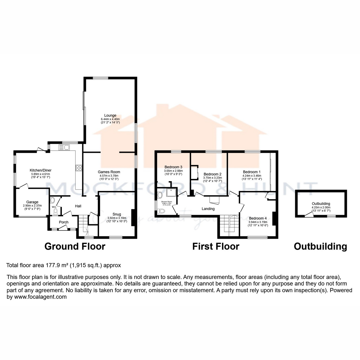 4, Bower Road floorplan