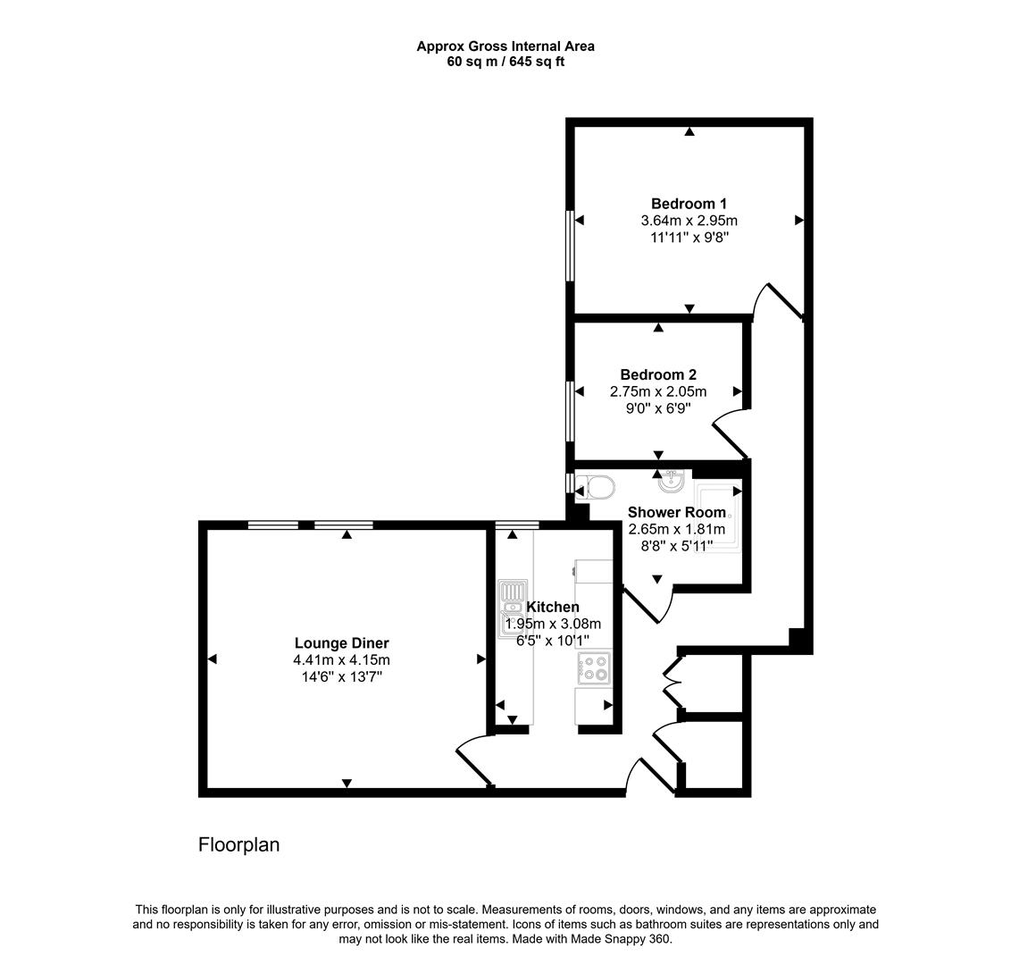 6, Cwrt Pencraig, Newport floorplan