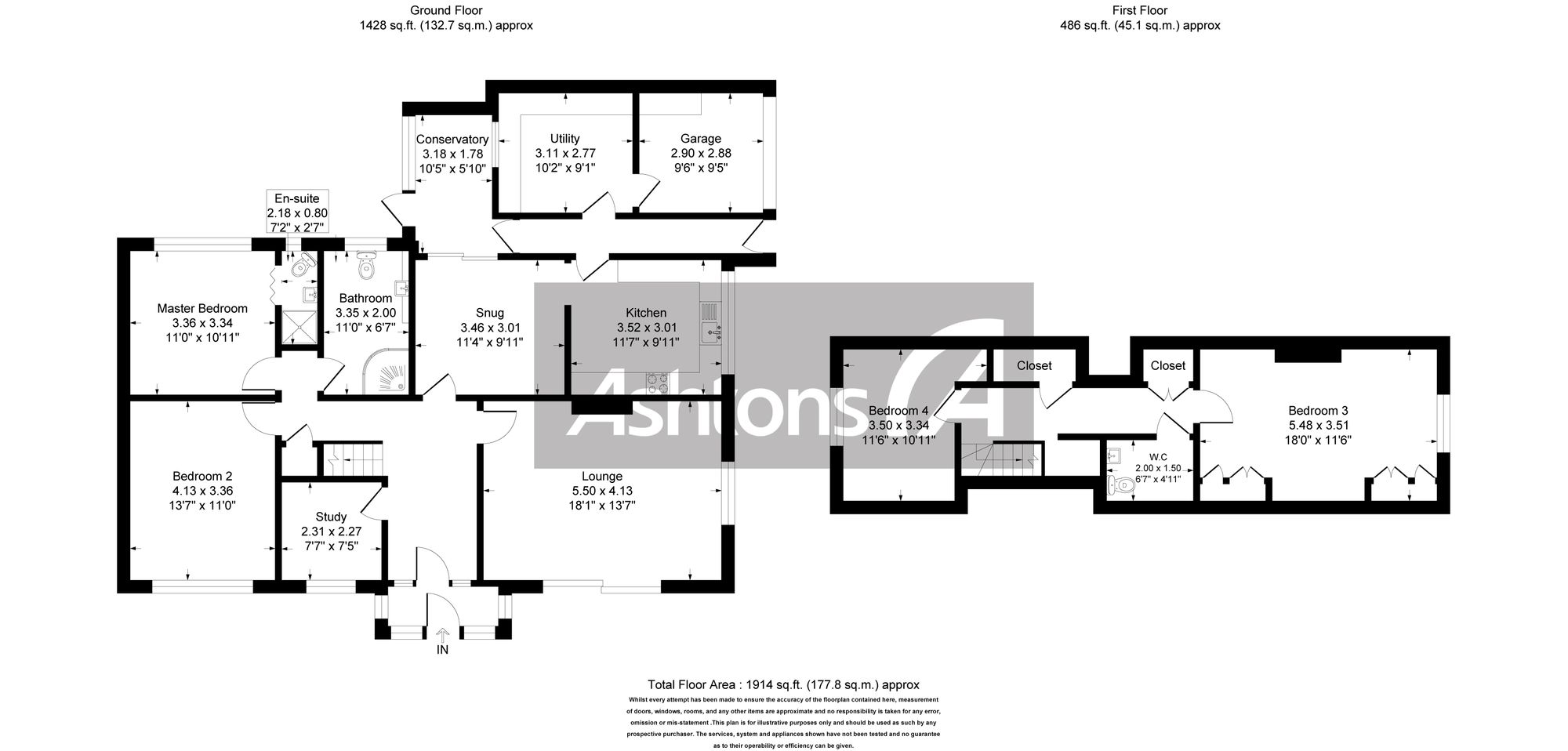 121 Stocks Lane, Warrington floorplan