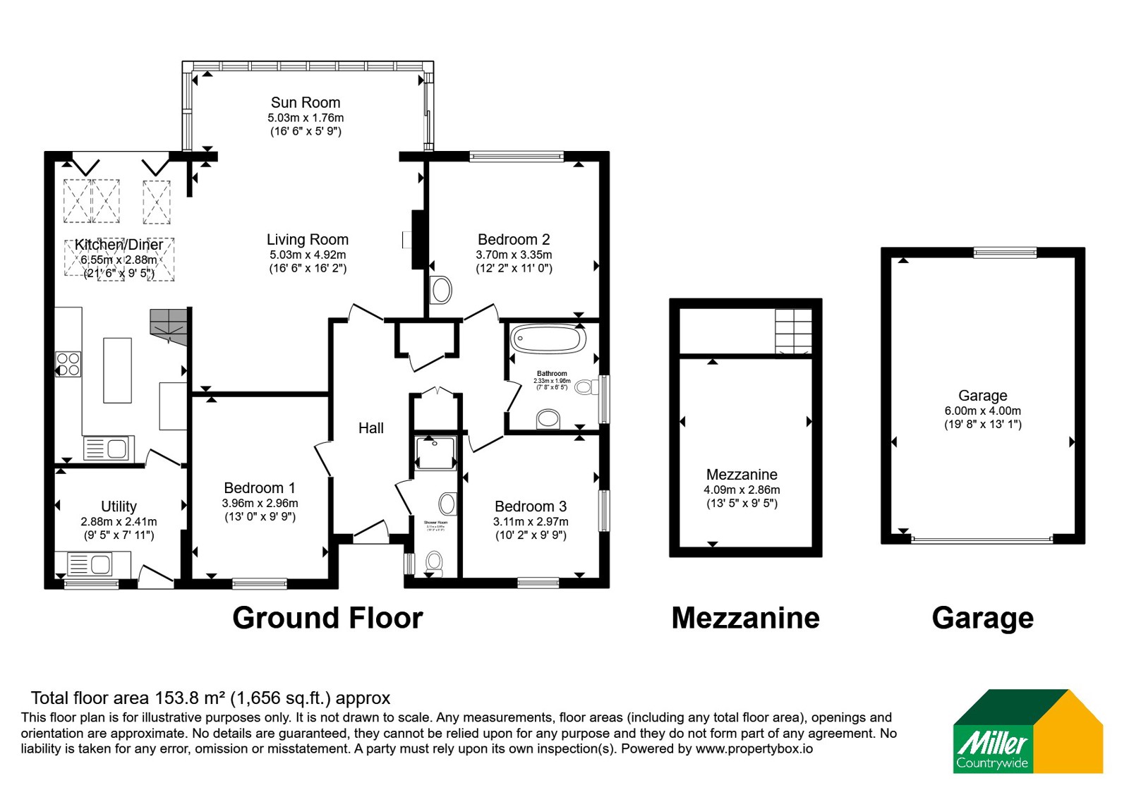 4, Lescudjack Crescent, Cornwall floorplan