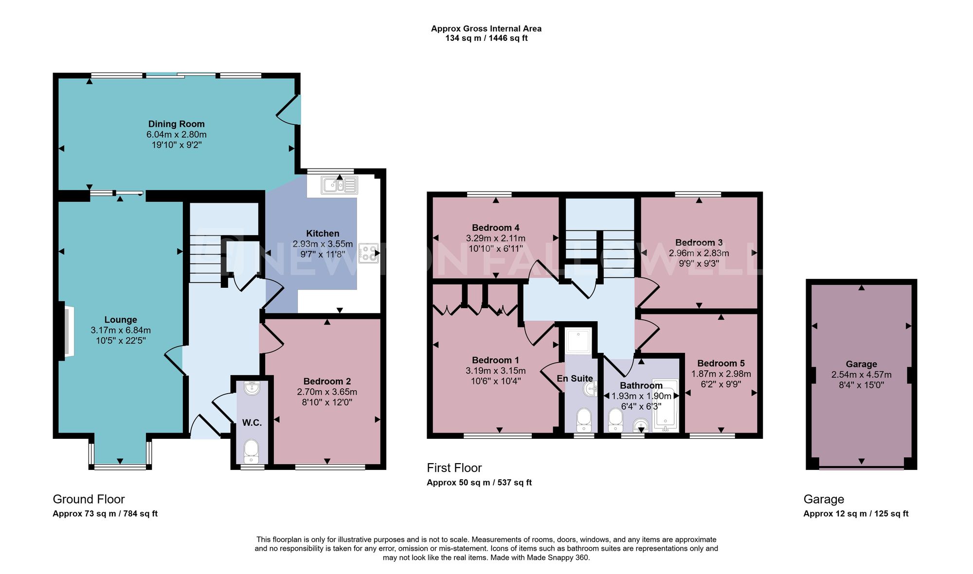 45 Hawthorne Drive, Coalville floorplan