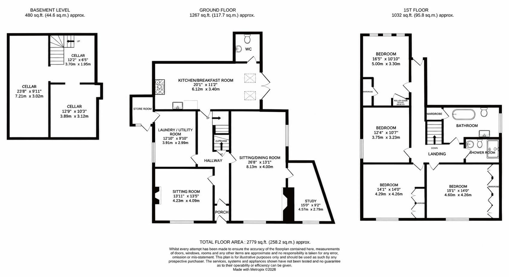 Dane House 15, Madeley Road, Telford floorplan