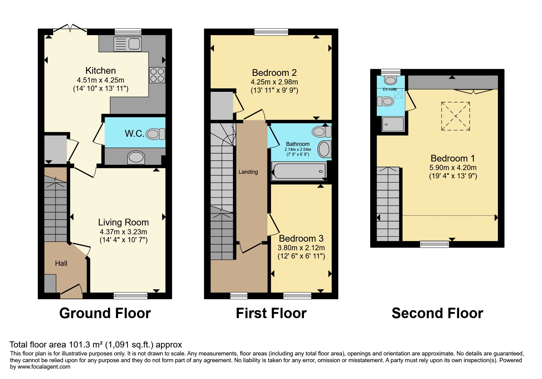 Bridle Way, Maidstone floorplan